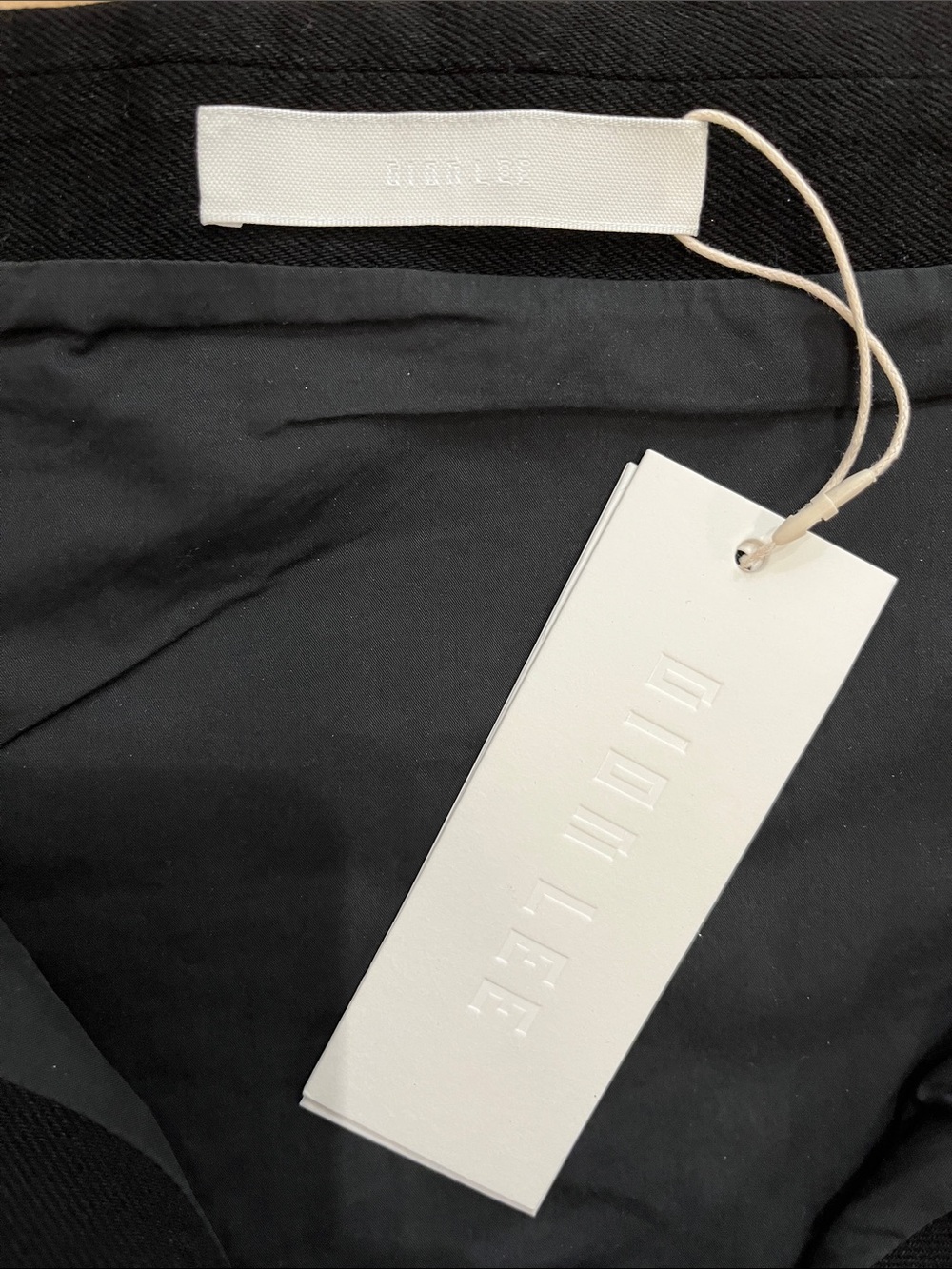 Dion Lee Black Denim Biker Corset - Picture 6 of 11